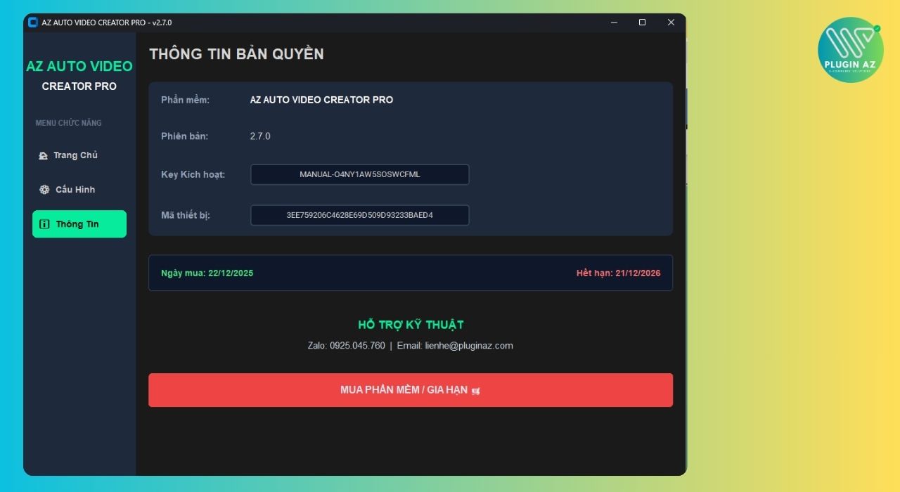 Phần mềm Auto Video Creator Pro