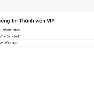 Plugin Nâng cấp Use VIP thanh toán tự động , Quản lý Use VIP